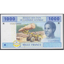 Центральная Африканская Республика 1000 франков 2002 года  (Central African Republic 1000 francs 2002) P 307Ma: UNC