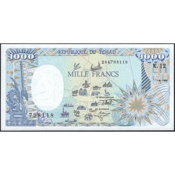 Чад 1000 франков 1992 (CHAD 1000 francs 1992) P 10Ac : UNC