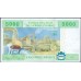 Чад 5000 франков 2002 года (CHAD 5000 francs 2002, CENTRAL AFRICAN STATES - Chad) P 609Ca: UNC 