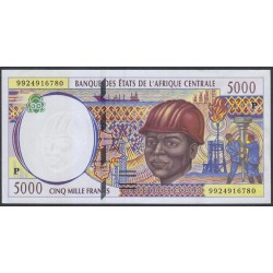 Чад 5000 франков 1999 года (CHAD 5000 francs 1999, CENTRAL AFRICAN STATES - Chad) P 604Pf: UNC 