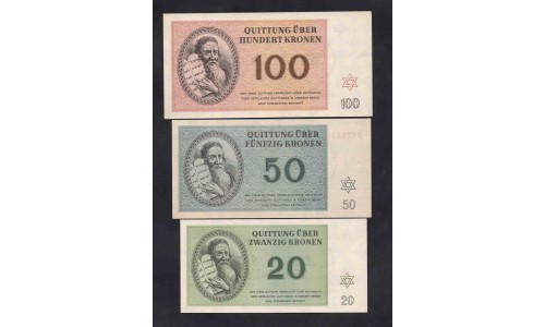 Чехословакия набор из 7-ми банкнот (CZECHOSLOVAKIA Set of 7 banknotes) P:Unc