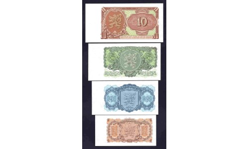 Чехословакия набор из 7-ми банкнот 1953 г. (Set of 7 banknotes 1953) P:Unc