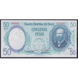 Чили 50 песо 1981 (CHILE 50 Pesos 1981) P 151b(1): UNC
