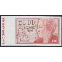 Чили 5000 песо 1995 (CHILE 5000 Pesos 1995) P 155e: aUNC