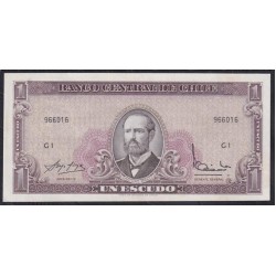 Чили 1 эскудо (1964) (CHILE 1 Escudo (1964)) P 135Aa: UNC