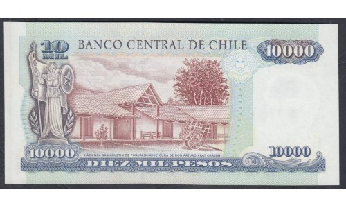 Чили 10000 песо 2006 год (CHILE 10000 Pesos 2006) P 157c: UNC