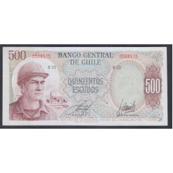 Чили 500 эскудо 1971 (CHILE 500 Escudos 1971) P145(1) : UNC