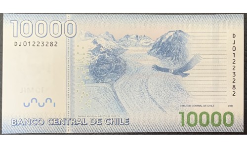 Чили 10000 песо 2013 (CHILE 10000 Pesos 2013) P 164d : UNC