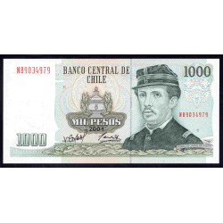 Чили 1000 песо 2004 (CHILE 1000 Pesos 2004) P 154f : UNC