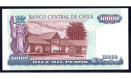 Чили 10000 песо 2008 (CHILE 10000 Pesos 2008) P 157c : UNC
