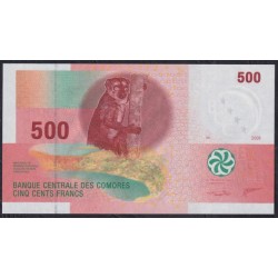 Коморские Острова 500 франков 2006 год (COMORES 500 francs 2006) P 15c: UNC