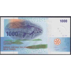 Коморские Острова 1000 франков 2005 год (COMORES 1000 francs 2005) P 16a: UNC