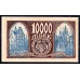 Данциг 10000 марок 1923 г. (DANZIG 10000 Mark 1923) P18: UNC