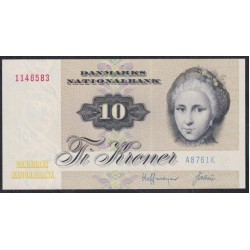 Дания 10 крон 1976 года, 1146583 A8761K(DENMARK 10 Kroner 1976) P 48f(3): UNC