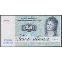 Дания 50 крон 1985 года, 8589511 C4852D (DENMARK 50 Kroner 1985) P 50g(1) : UNC