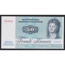 Дания 50 крон 1985, C4851D (DENMARK 50 Kroner 1985) P 50g(2): UNC