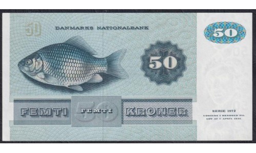 Дания 50 крон 1994 года, 7860586 D0941D (DENMARK 50 Kroner 1994) P 50k(1): UNC