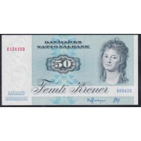 Дания 50 крон 1994 года, 6124109 D0942G (DENMARK 50 Kroner 1994) P 50k(2): UNC