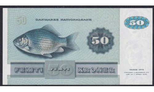 Дания 50 крон 1994 года, 6124109 D0942G (DENMARK 50 Kroner 1994) P 50k(2): UNC