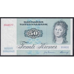Дания 50 крон 1998 (DENMARK 50 Kroner 1998) P 50o(1): UNC