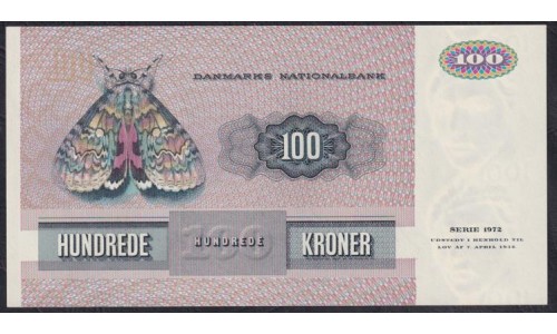 Дания 100 крон 1979 (DENMARK 100 Kroner 1979) P 51f : UNC
