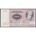 Дания 100 крон 1986 года, 1567200 D1862D (DENMARK 100 Kroner 1986) P 51o(2): UNC