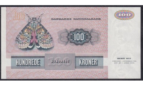 Дания 100 крон 1987 года, 0783875 D3873C (DENMARK 100 Kroner 1987) P 51q(2): UNC