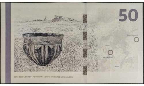 Дания 50 крон 2012 (DENMARK 50 Kroner 2012) P 65e : UNC