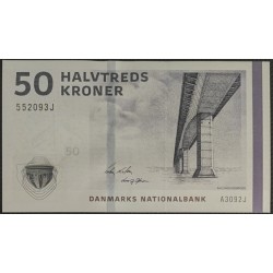Дания 50 крон 2012 (DENMARK 50 Kroner 2012) P 65a(3) : UNC