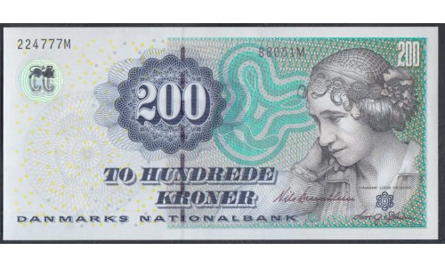 Дания 200 крон 2007 (DENMARK 200 Kroner 2007) P 62e(2) UNC