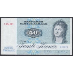 Дания 50 крон 1982, C0822J (DENMARK 50 Kroner 1982) P 50е(1) : UNC