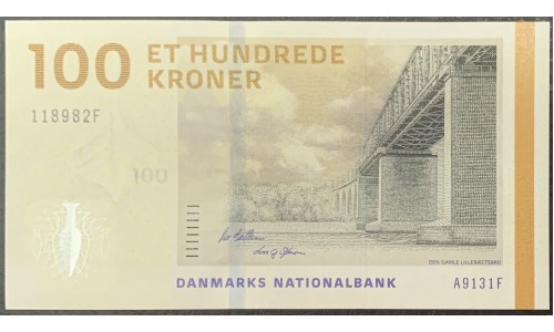 Дания 100 крон 2013 (DENMARK 100 Kroner 2013) P 66c(3) : UNC