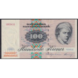 Дания 100 крон 1998 года, 640205c G0981C, Последний выпуск в серии (DENMARK 100 Kroner 1998) P 54i(3): UNC