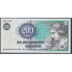 Дания 200 крон 2003 (DENMARK 200 Kroner 2003) P 62c: UNC