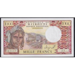 Джибути 1000 франков (1979-2005) (Djibouti 1000 francs (1979-2005)) P 37a : UNC