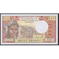 Джибути 1000 франков (1979-2005) (Djibouti 1000 francs (1979-2005)) P 37c: UNC