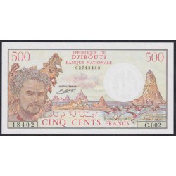 Джибути 500 франков (1979-1988) (Djibouti 500 francs (1979-1988)) P 36b: UNC