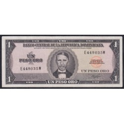 Доминиканская Республика 1 песо 1977 (DOMINICAN REPUBLIC 1 Peso 1977) P 108а(3) : XF