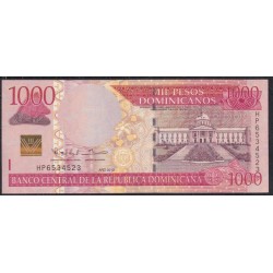 Доминиканская Республика 1000 песо 2013 (DOMINICAN REPUBLIC 1000 Pesos 2013) P 187c: UNC