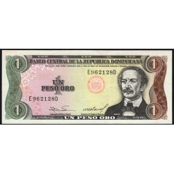Доминиканская Республика 1 песо 1984 (DOMINICAN REPUBLIC 1 Peso 1984) P 126а(2) : UNC