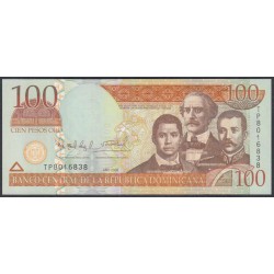 Доминиканская Республика 100 песо 2009 (DOMINICAN REPUBLIC 100 Pesos 2009) P 177b: UNC