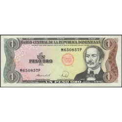 Доминиканская Республика 1 песо 1988 (DOMINICAN REPUBLIC 1 Peso 1988) P 126c : UNC