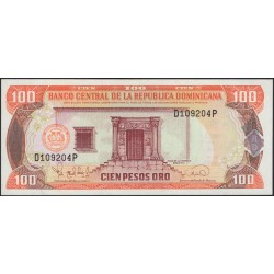 Доминиканская Республика 100 песо 1995 (DOMINICAN REPUBLIC 100 Pesos 1995) P 150a : aUNC