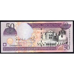 Доминиканская Республика 50 песо 2004 (DOMINICAN REPUBLIC 50 Pesos 2004) P 170c : UNC
