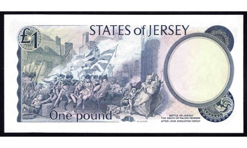 Джерси 1 фунт (1976-1988) (JERSEY 1 Pound (1976-1988)) P 11a : UNC
