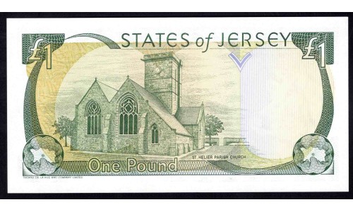 Джерси 1 фунт 2000 года (JERSEY 1 Pound 2000) P 26b: UNC
