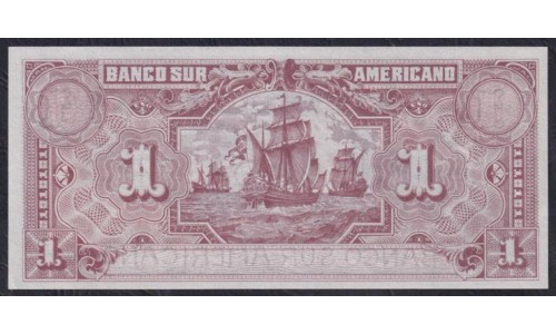 Эквадор 1 сукре 1920 г.  (ECUADOR 1 sucre 1920) PS 251r: UNC 