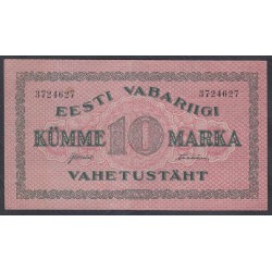 Эстония  10 марок 1922 (ESTONIA 10 marka 1922) P 53a: XF/aUNC