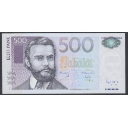 Эстония 500 крон 2007 (ESTONIA 500 krooni 2007) P 89: UNC