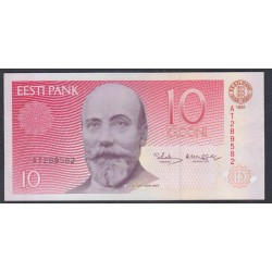 Эстония 10 крон 1991 (ESTONIA 10 krooni 1991) P 72а: UNC